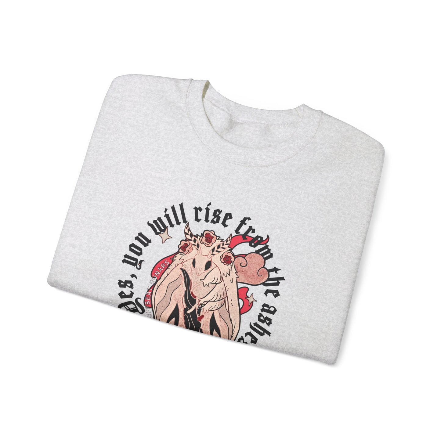 Oui, vous renaîtrez de vos cendres Sweat-shirt unisexe Heavy Blend™ Crewneck