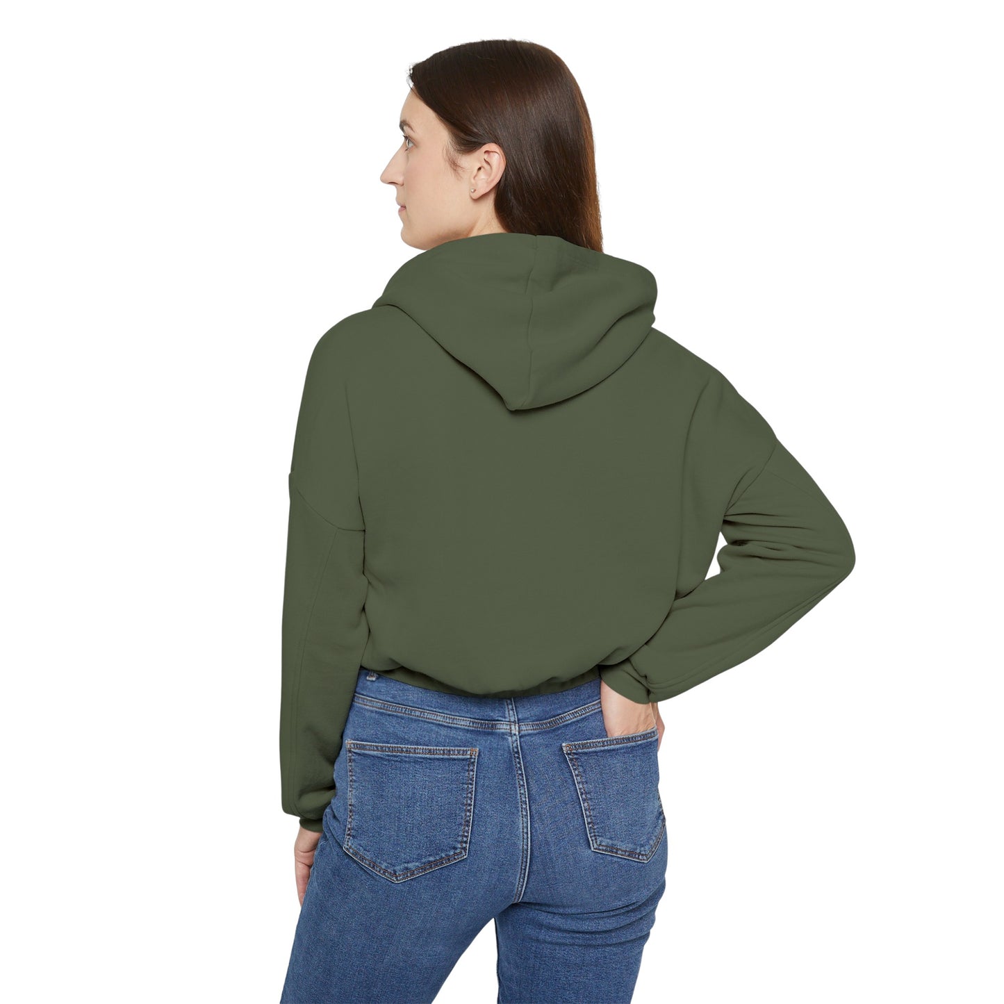Feral Babe Wild Thistle Women's Cinched Bottom Hoodie