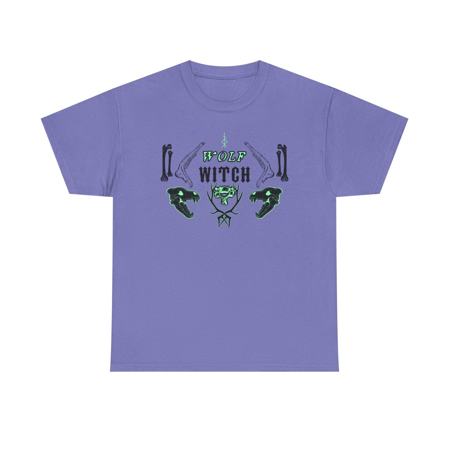 Wolf Witch Neon Pink Tee
