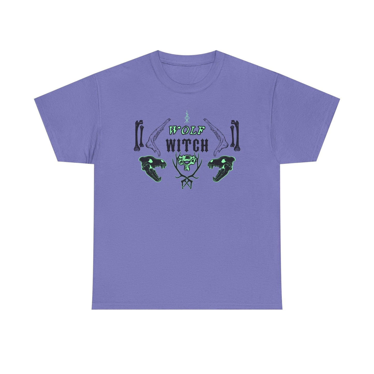 Wolf Witch Neon Pink Tee