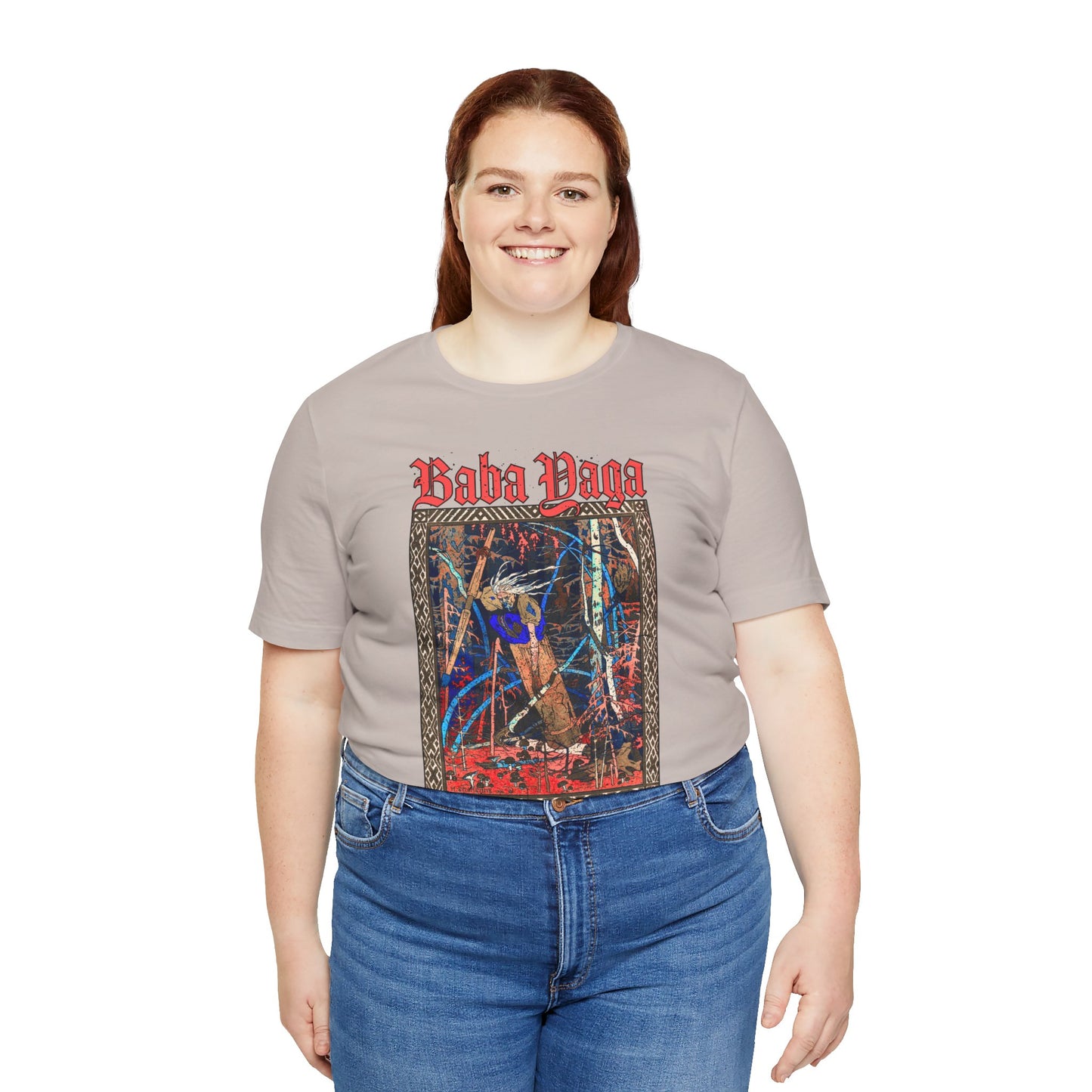 Baba Yaga ᚾ THE OFFBEAT RUNARS CO. Maillot unisexe à manches courtes Tee