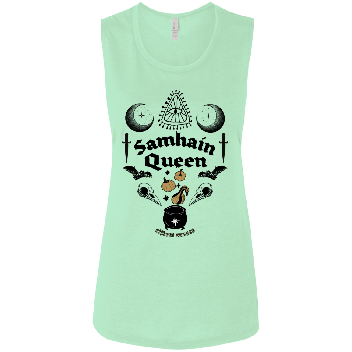 Samhain Queen Ladies' Flowy Muscle Tank