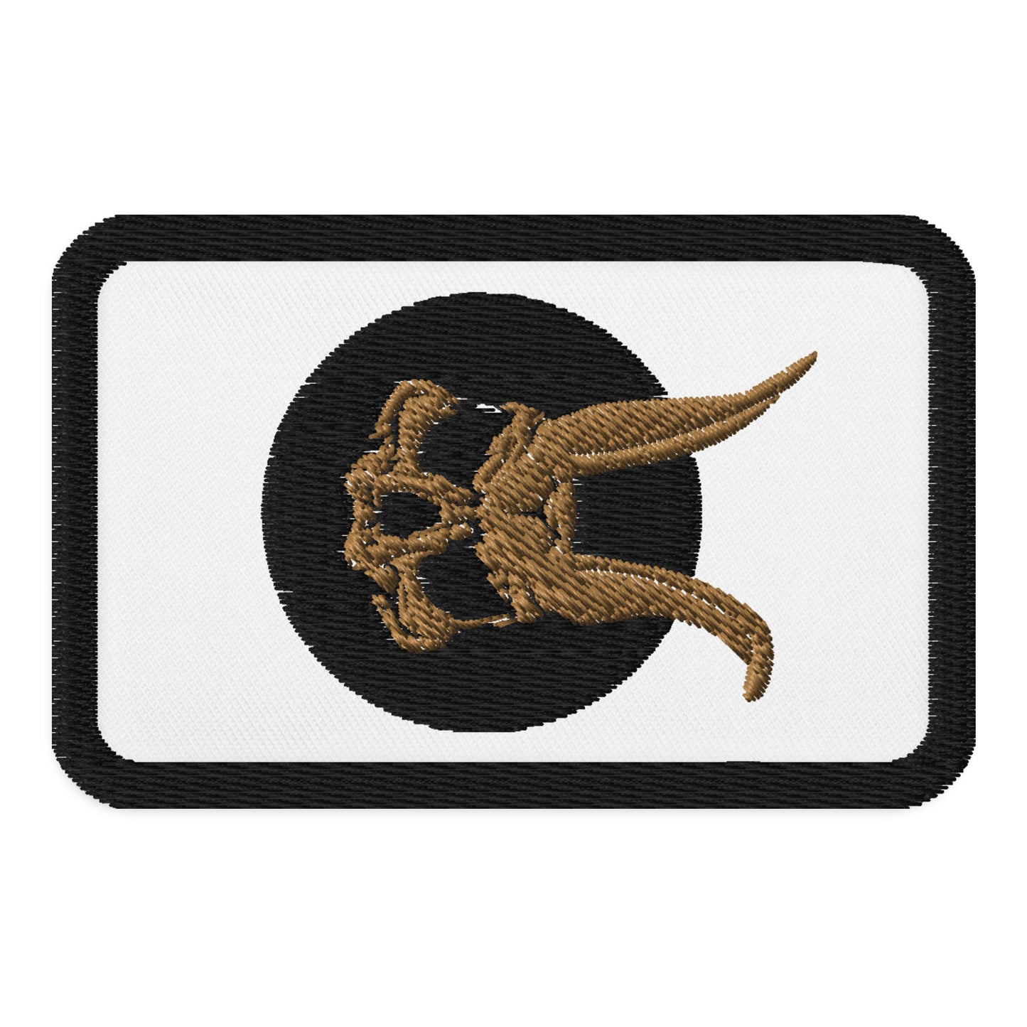 Parches bordados Fallax y Madrigueras de conejos