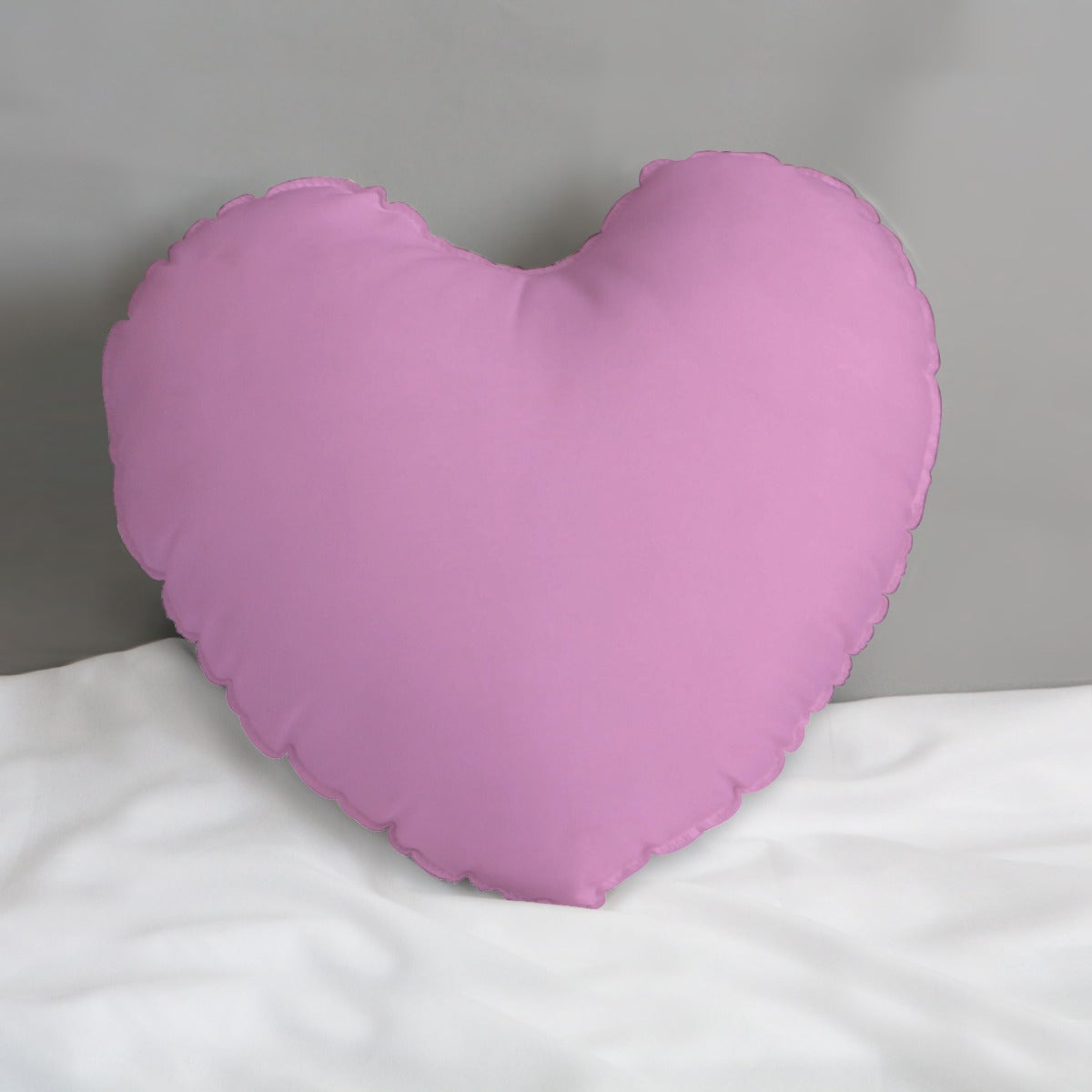 heart shaped spooky pillow
