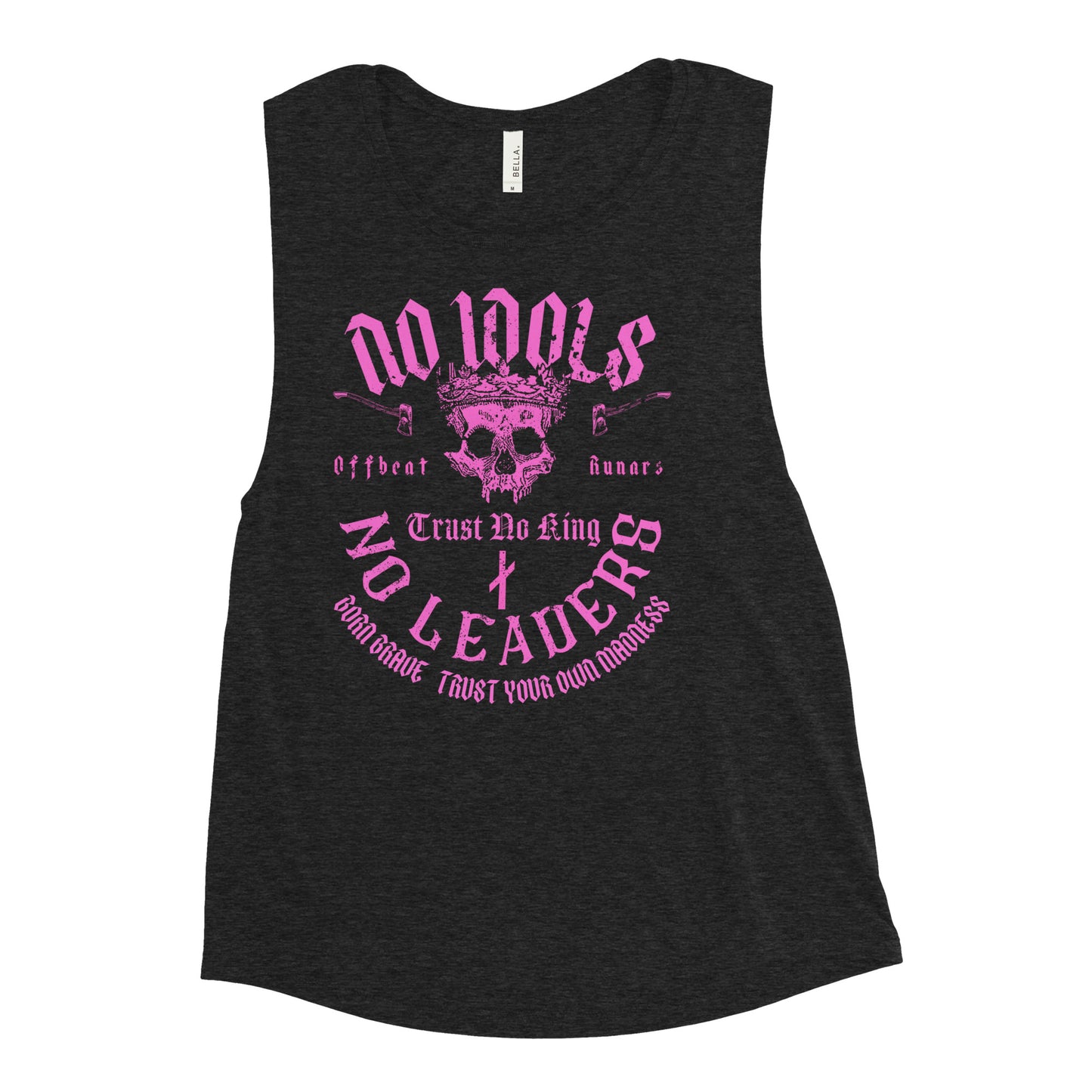 No Idols No Leaders Ladies’ Muscle Tank