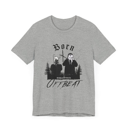 Born OFFBEAT ᚾ THE OFFBEAT RUNARS CO. Unisex Jersey Short Sleeve Tee