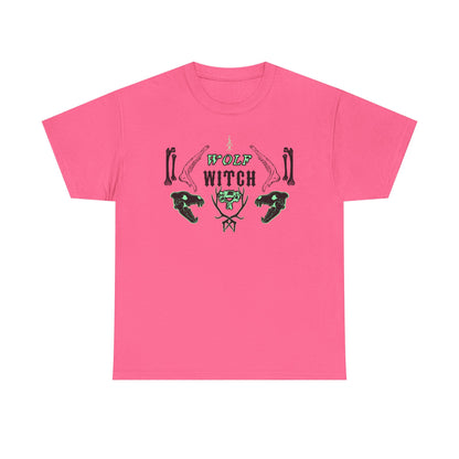 Wolf Witch Neon Pink Tee