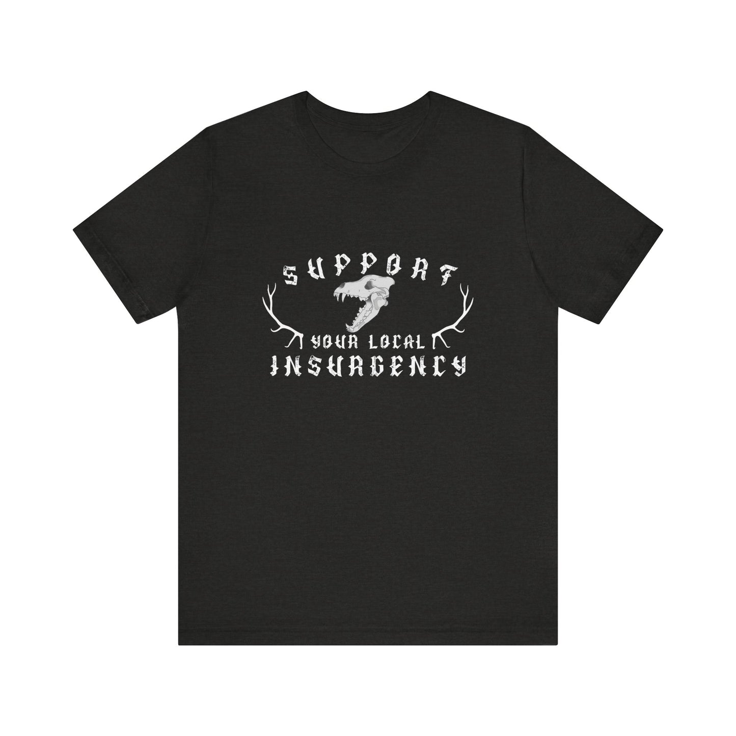 Support your local Insurgency ᚾ THE OFFBEAT RUNARS CO. Unisex Jersey Short Sleeve Tee