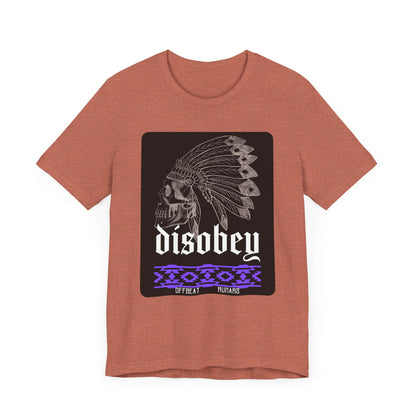 Disobey ᚾ THE OFFBEAT RUNARS CO. Unisex Jersey Short Sleeve Tee