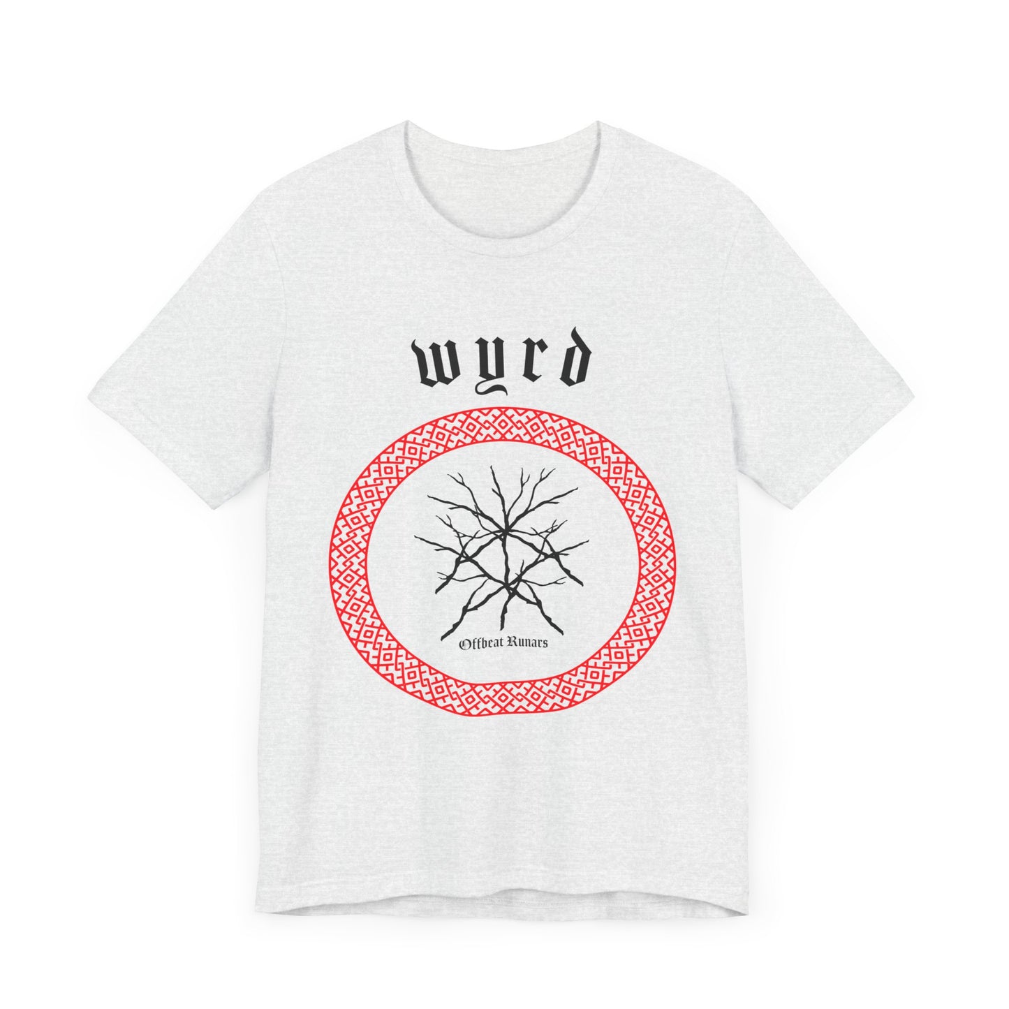 Wyrd ᚾ THE OFFBEAT RUNARS CO. Unisex Jersey Short Sleeve Tee