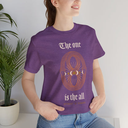 The one is the all ᚾ THE OFFBEAT RUNARS Unisex Jersey Short Sleeve Tee