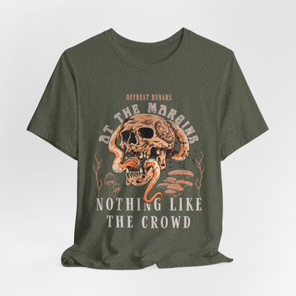 Nothing like the crowd ᚾ THE OFFBEAT RUNARS CO. Unisex Jersey Short Sleeve Tee