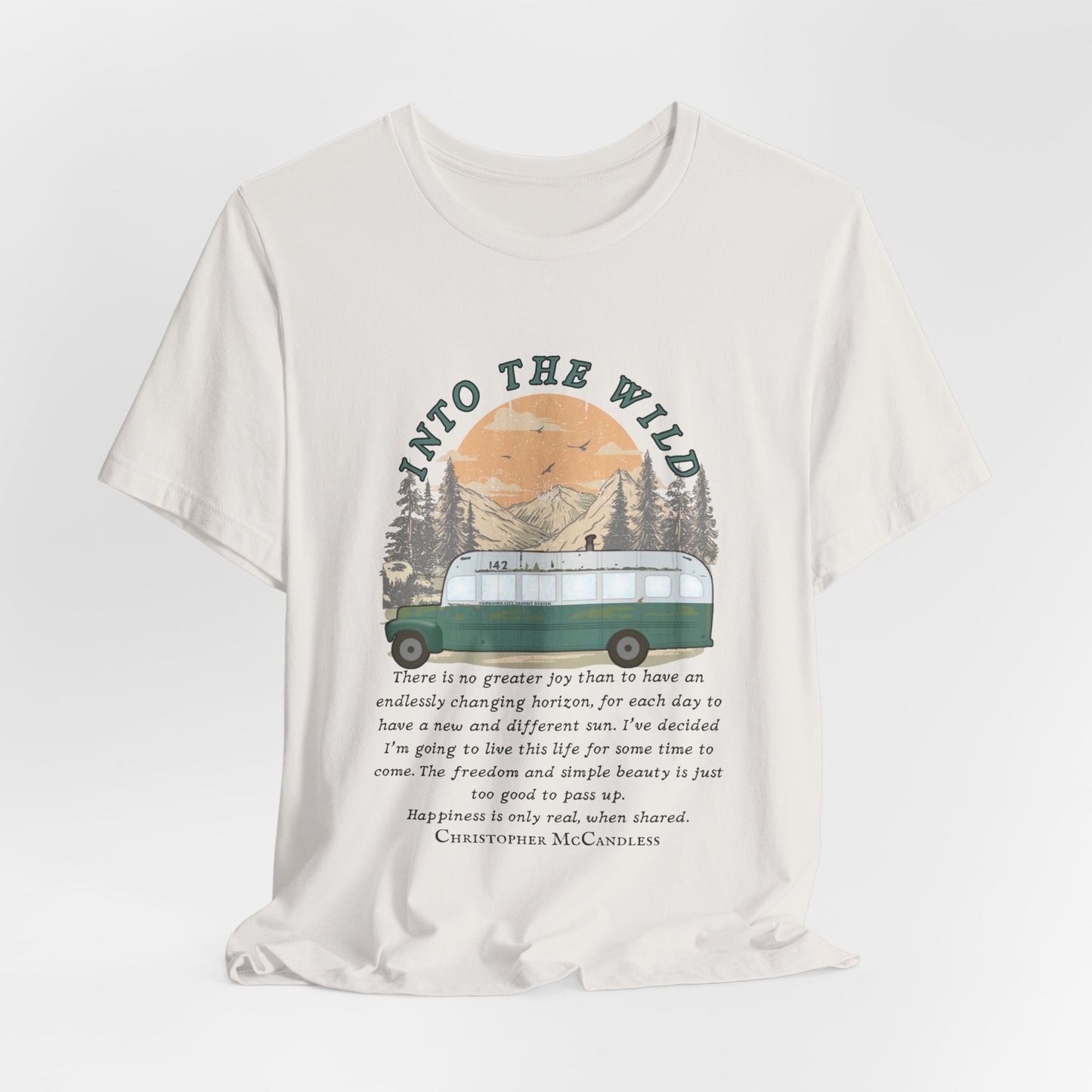 Into the wild ᚾ THE OFFBEAT RUNARS CO. Unisex Jersey Short Sleeve Tee