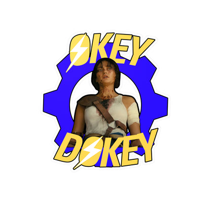 Okey Dokey Kiss-Cut Vinyl Decals ᚾ THE OFFBEAT RUNARS CO.