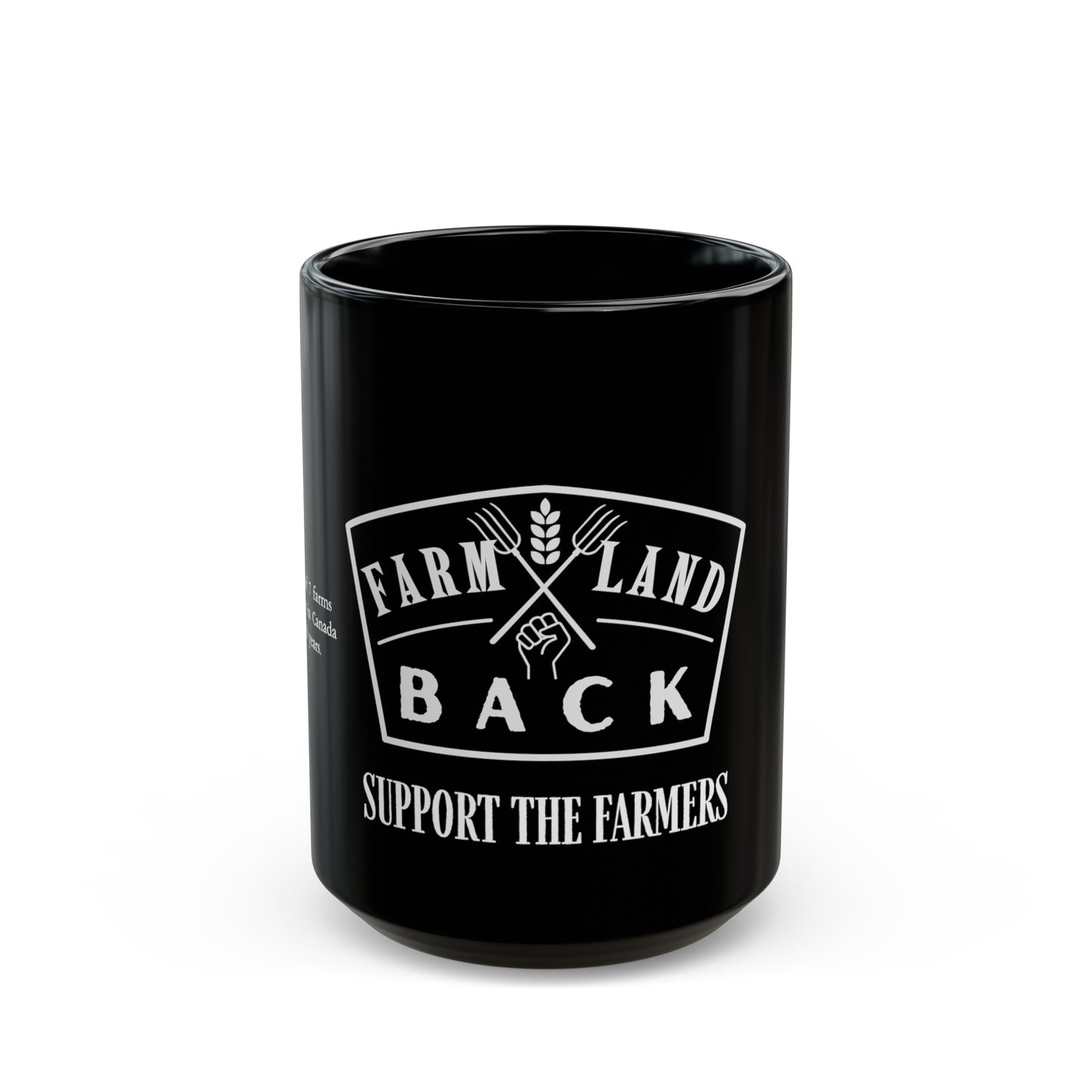 Farmland Back Black Mug 11 oz ᚾ THE OFFBEAT RUNARS Co.