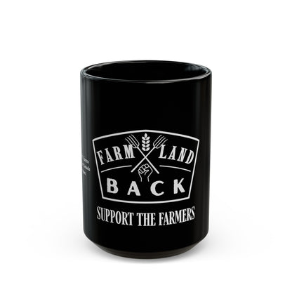 Farmland Back Black Mug 11 oz ᚾ THE OFFBEAT RUNARS Co.