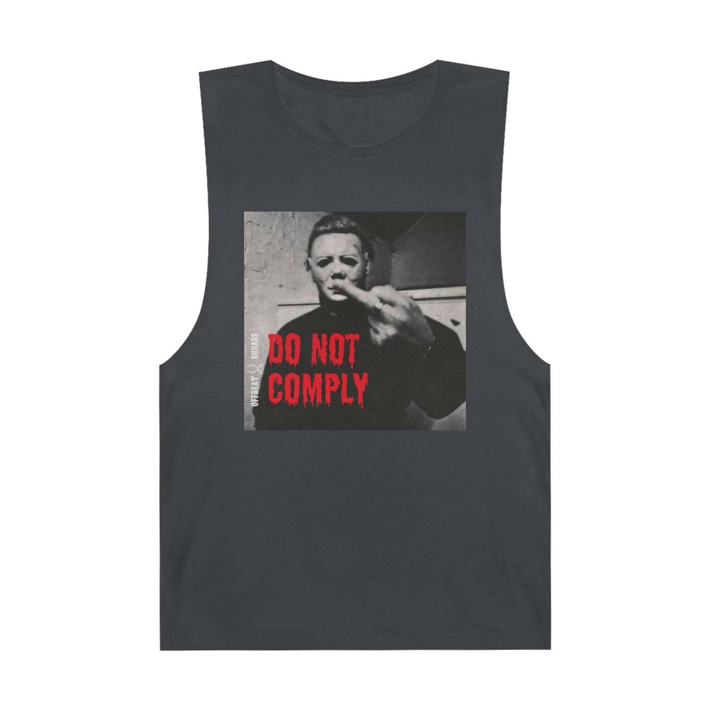 Do not comply Michael Myers Unisex Barnard Tank