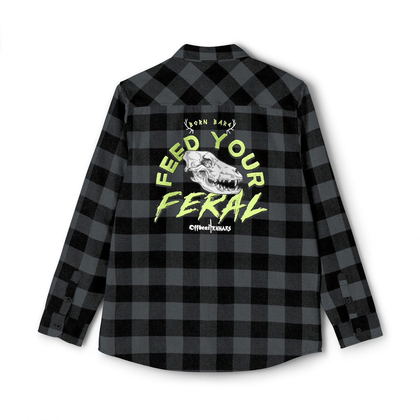 Feral Unisex Flannel Shirt