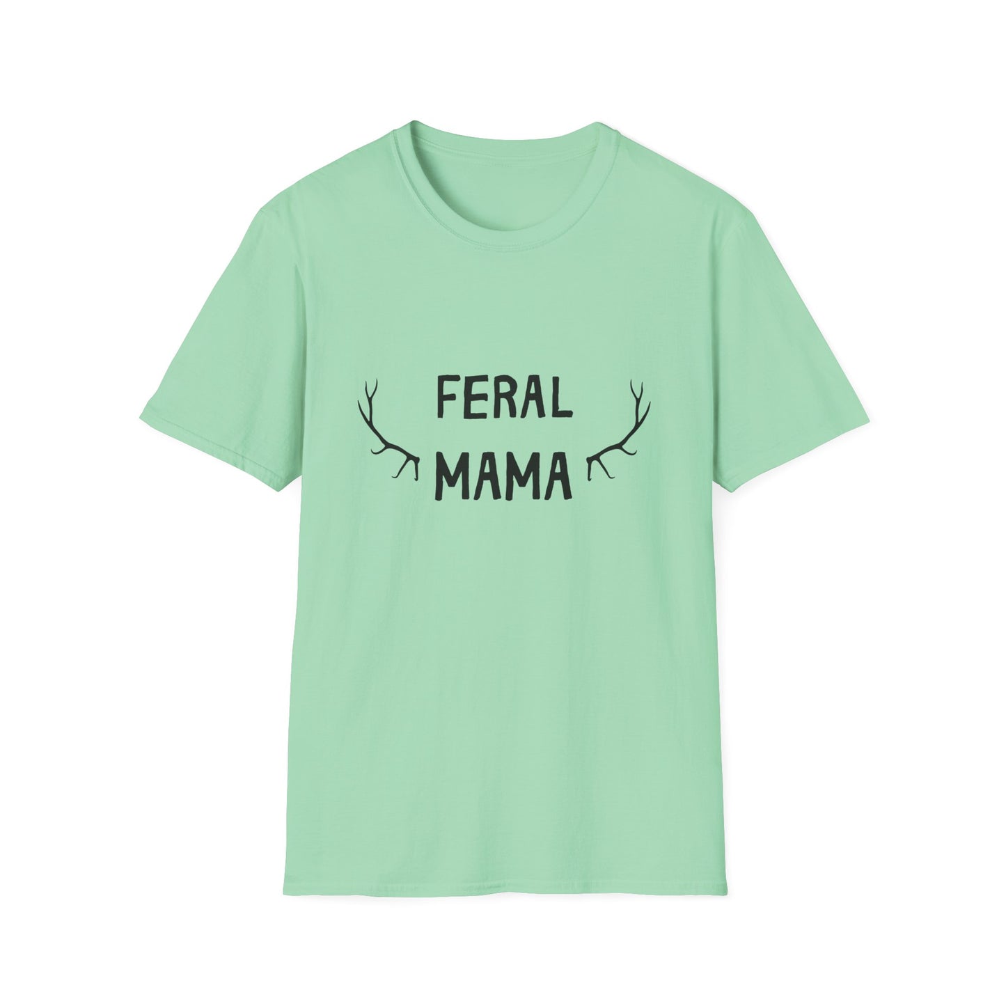 Feral Mama Unisex Softstyle T-Shirt