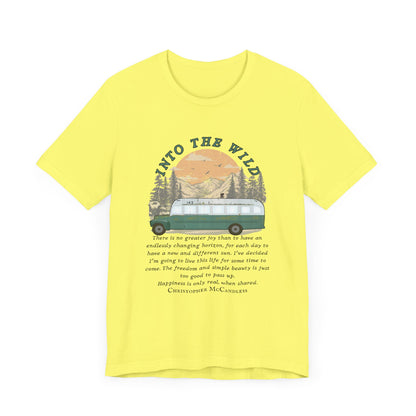 Into the wild ᚾ THE OFFBEAT RUNARS CO. Unisex Jersey Short Sleeve Tee