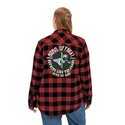 Born Offbeat Unisex Flannel Shirt