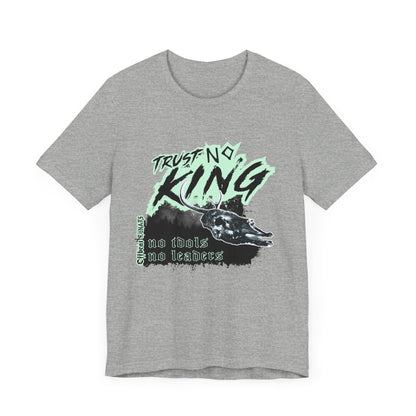 Trust No King ᚾ THE OFFBEAT RUNARS CO. Unisex Jersey Short Sleeve Tee