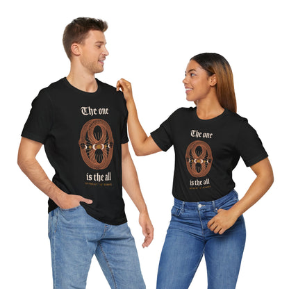 The one is the all ᚾ THE OFFBEAT RUNARS Unisex Jersey Short Sleeve Tee