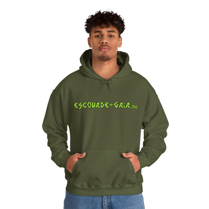 Escouade Gaia Original ᚾ THE OFFBEAT RUNARS CO. Unisex Heavy Blend™ Hooded Sweatshirt