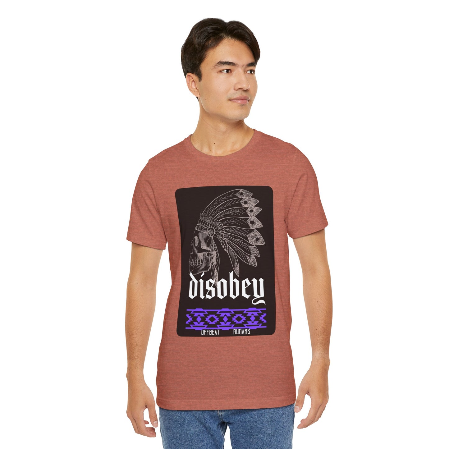 Disobey ᚾ THE OFFBEAT RUNARS CO. Unisex Jersey Short Sleeve Tee