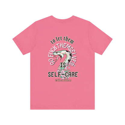 Self-Care ᚾ THE OFFBEAT RUNARS CO. Unisex Jersey Short Sleeve Tee