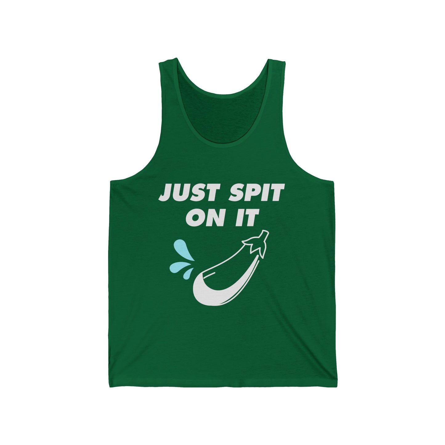 Just spit on it Unisex Jersey Tank