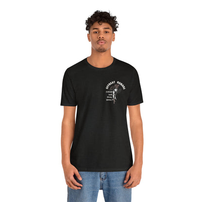 Ruthless toil before cube farm ᚾ THE OFFBEAT RUNARS CO. Unisex Jersey Short Sleeve Tee