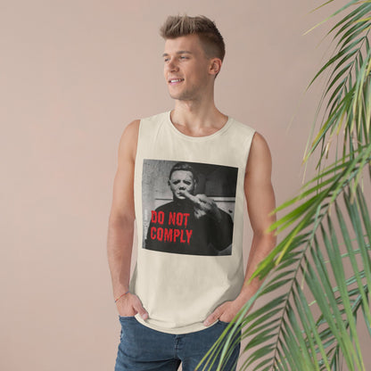 Do not comply Michael Myers Unisex Barnard Tank