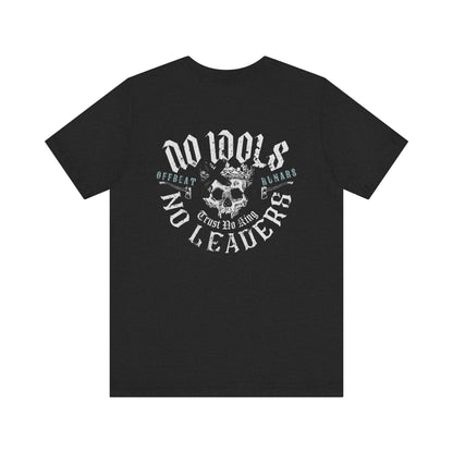 Sin ídolos ni líderes ᚾ THE OFFBEAT RUNARS CO. Camiseta de manga corta Unisex Jersey