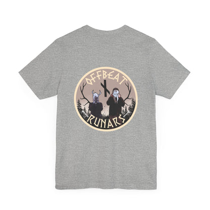 Born Offbeat Original ᚾ THE OFFBEAT RUNARS CO. Unisex Jersey Short Sleeve Tee