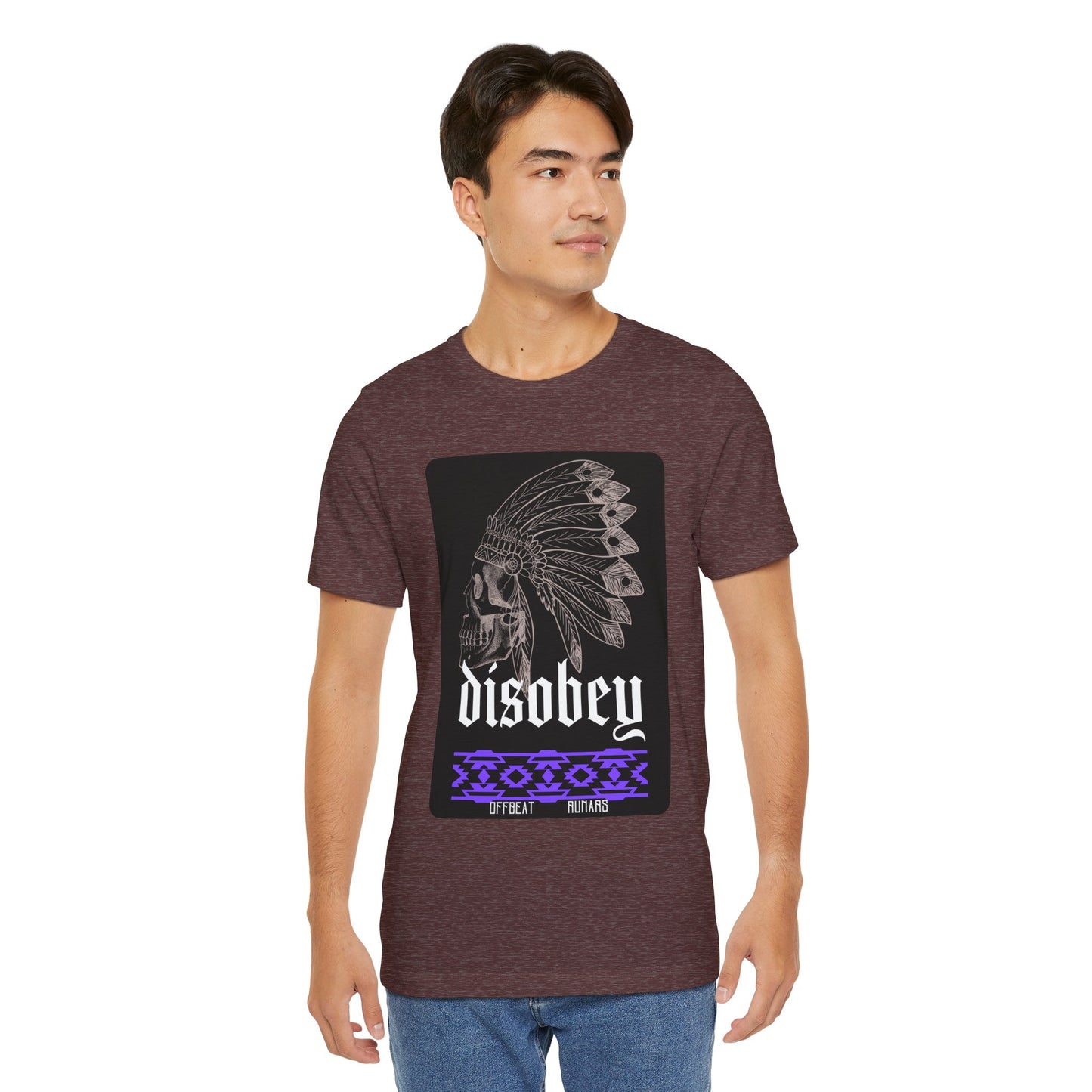 Disobey ᚾ THE OFFBEAT RUNARS CO. Unisex Jersey Short Sleeve Tee