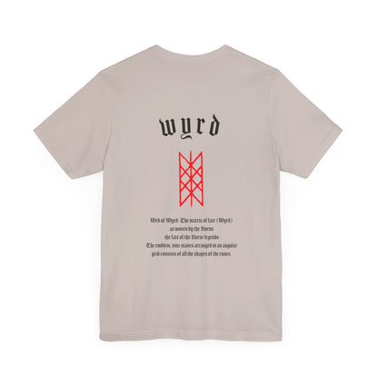 Wyrd ᚾ THE OFFBEAT RUNARS CO. Unisex Jersey Short Sleeve Tee