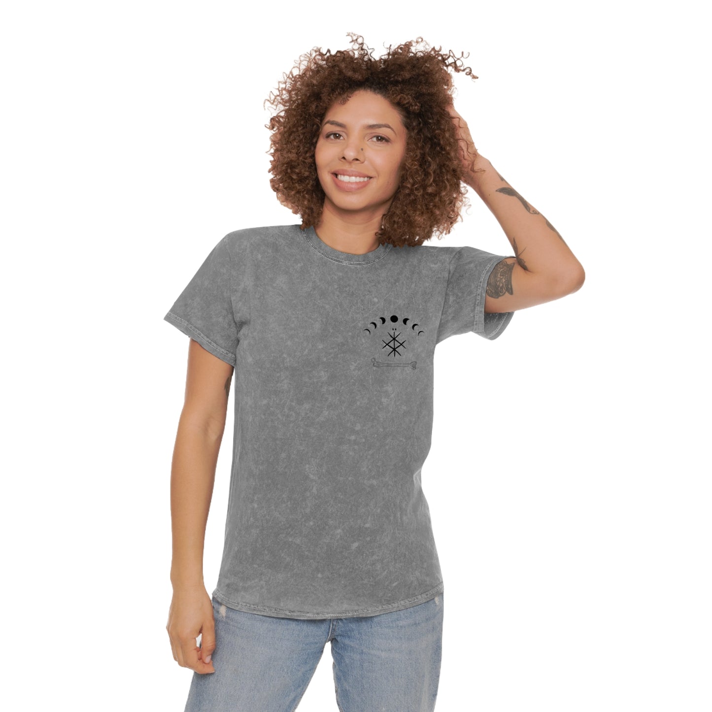 Wolf Woman Unisex Mineral Wash T-Shirt