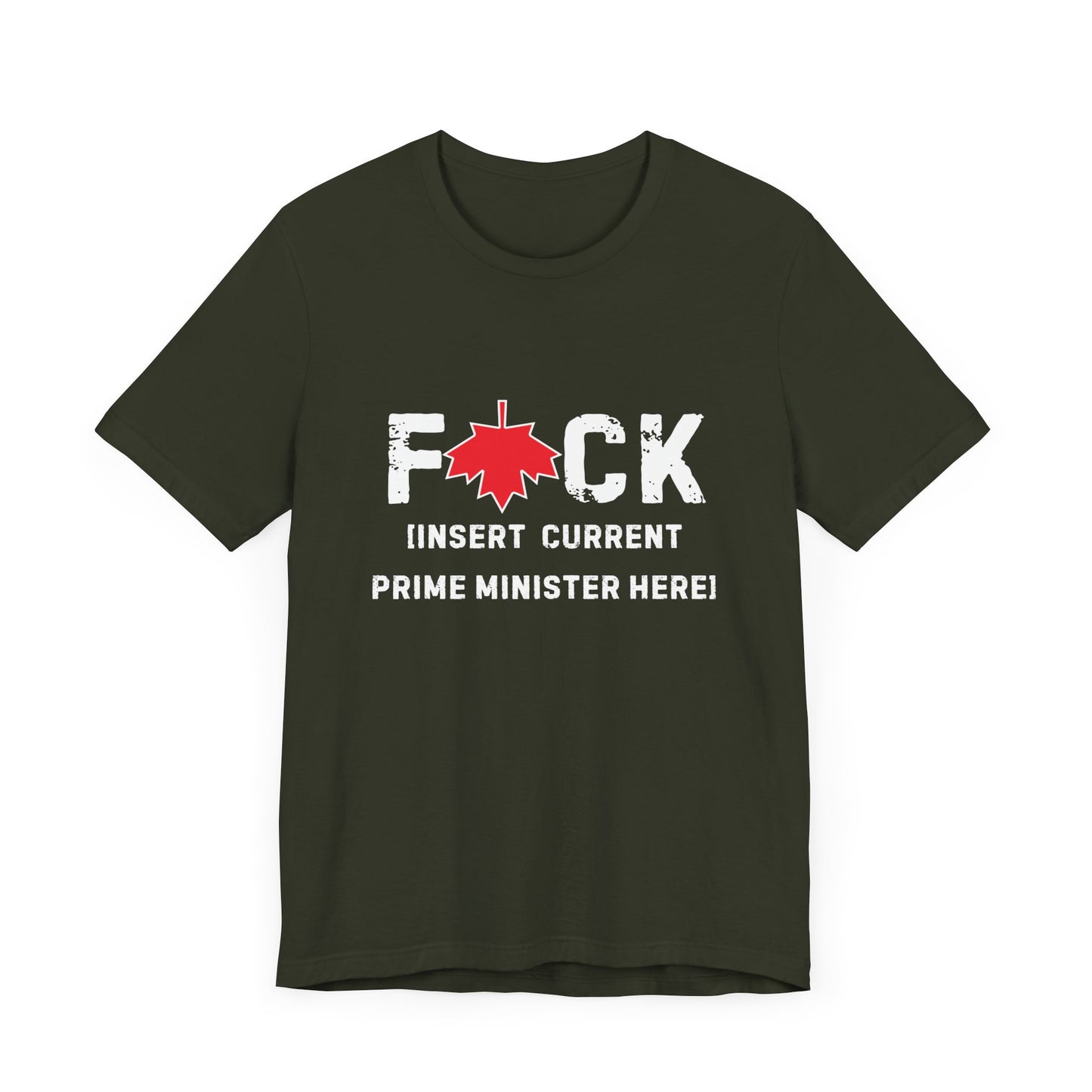 F*ck [Insert the current prime minister here]ᚾ THE OFFBEAT RUNARS CO. Unisex Jersey Short Sleeve Tee