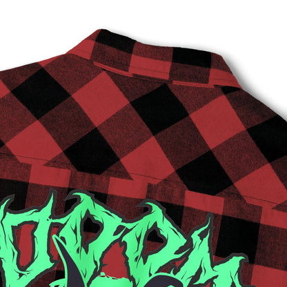 Doom Rabbit Unisex Flannel Shirt