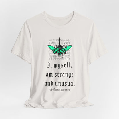 Strange and unusual ᚾ THE OFFBEAT RUNARS CO. Unisex Jersey Short Sleeve Tee