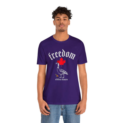 Freedom ᚾ THE OFFBEAT RUNARS CO. Unisex Jersey Short Sleeve Tee