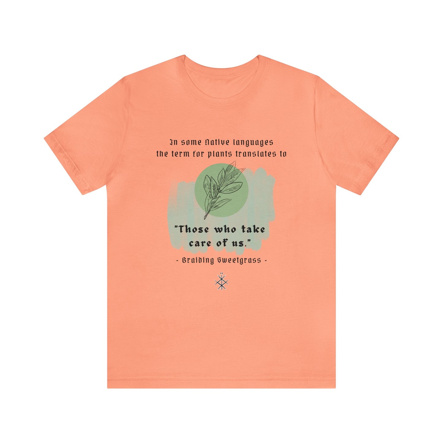 Those who take care of us ᚾ THE OFFBEAT RUNARS CO. Women's Jersey Short Sleeve Tee