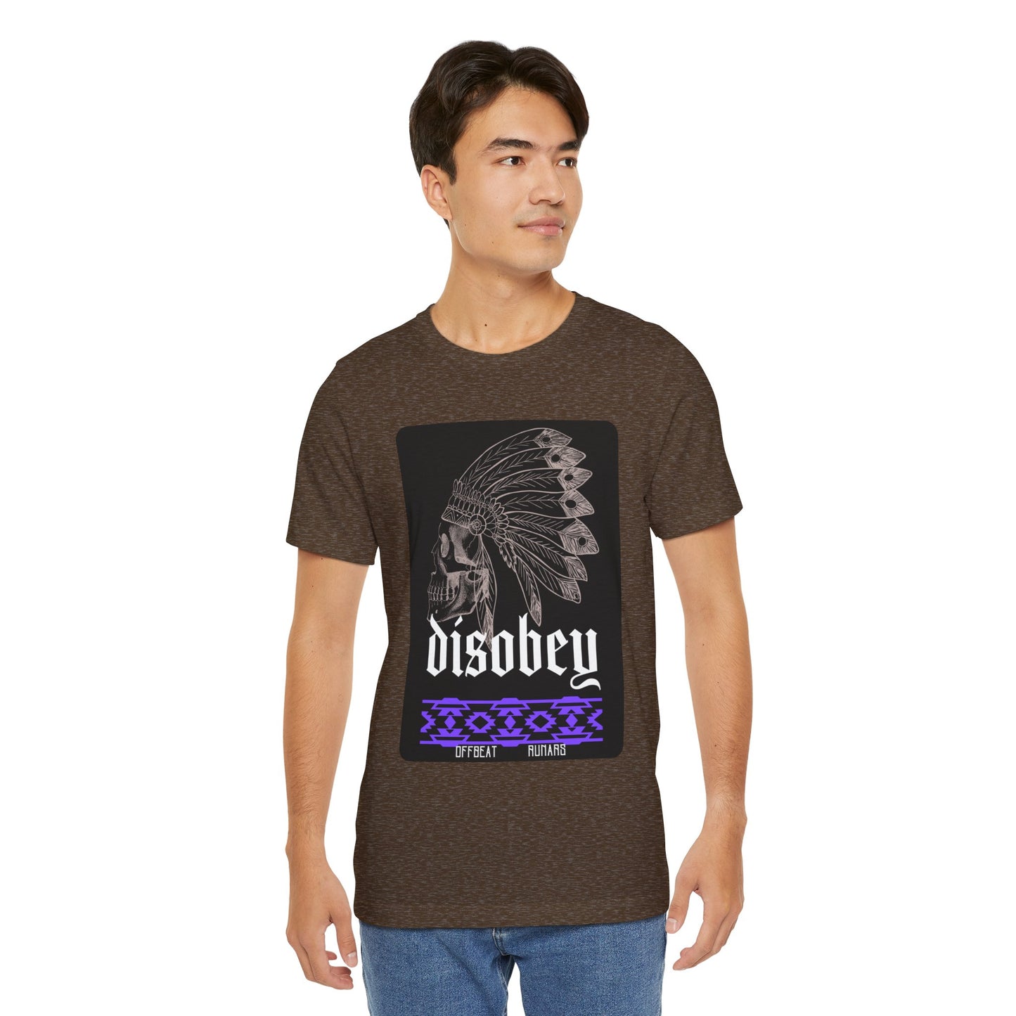 Disobey ᚾ THE OFFBEAT RUNARS CO. Unisex Jersey Short Sleeve Tee