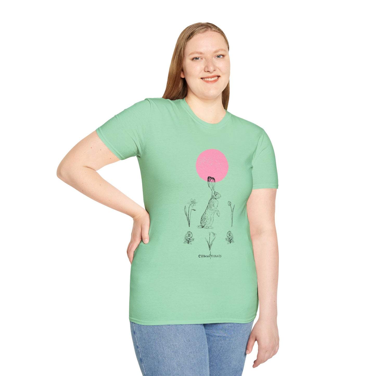 Under the pink moon Unisex Softstyle T-Shirt