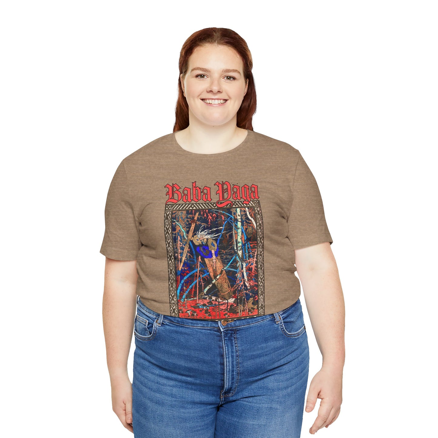 Baba Yaga ᚾ THE OFFBEAT RUNARS CO. Unisex Jersey Short Sleeve Tee