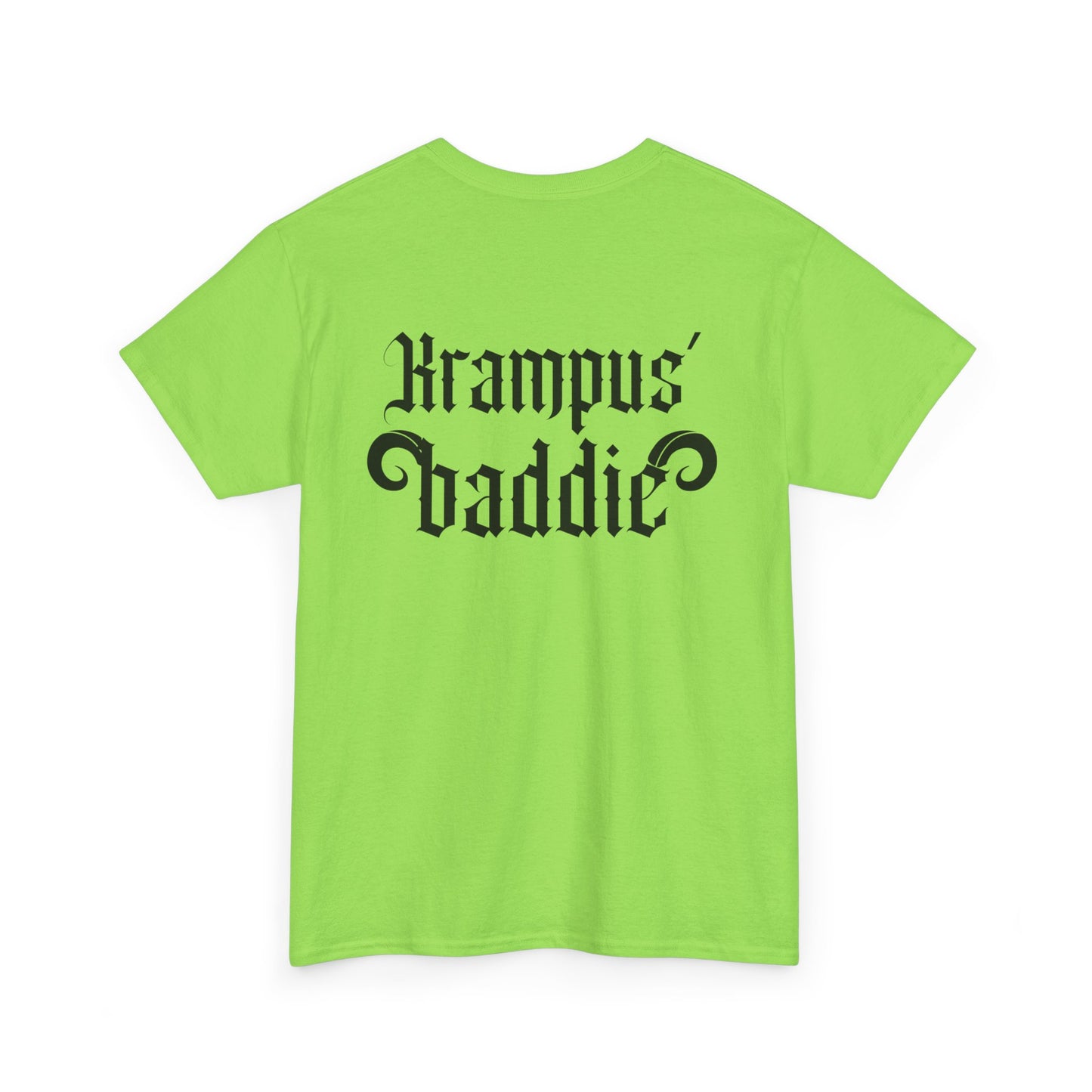 Krampus Baddie Safety Pink Tee