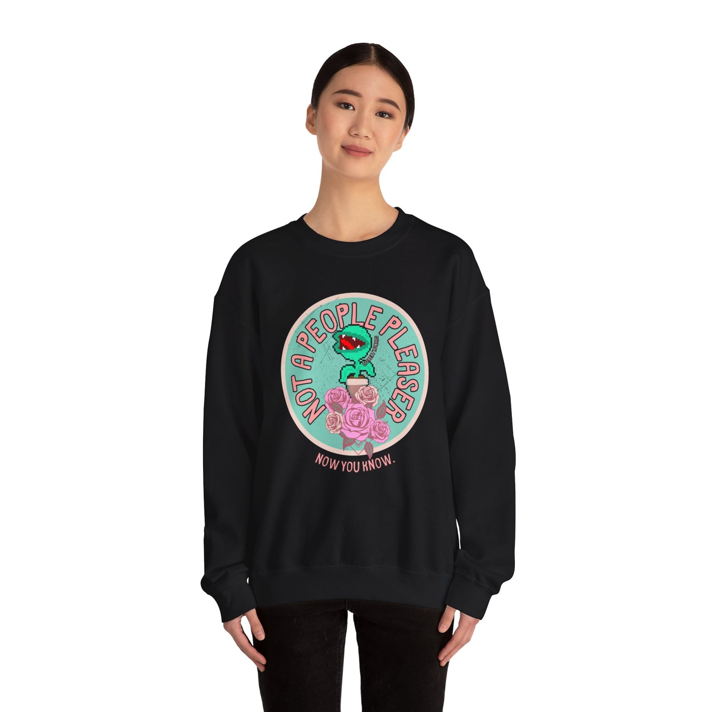 Not a people pleaser Unisex Heavy Blend™ Crewneck Sweatshirt