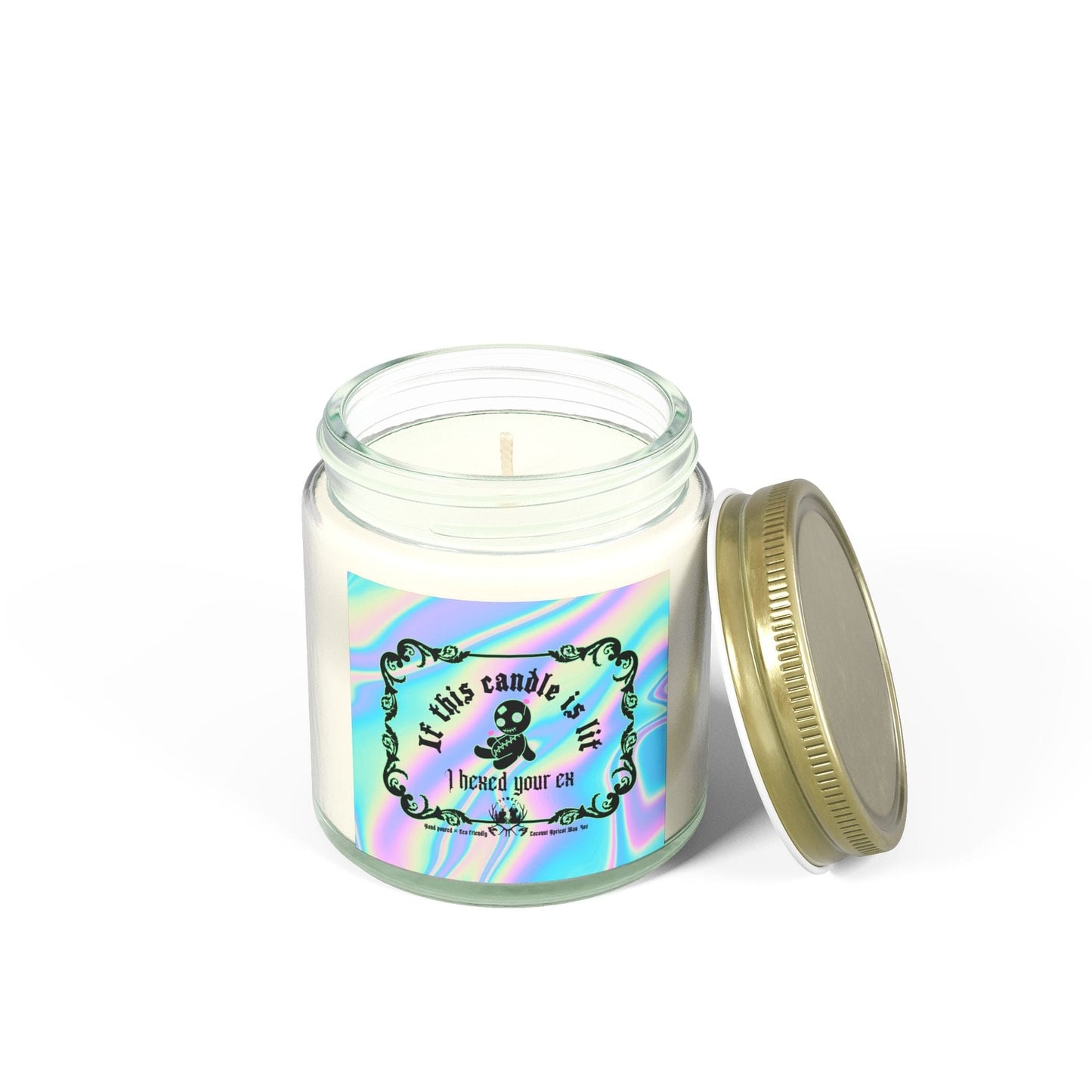 If This Candle Is Lit, I Hexed Your Ex Clear 4-9oz