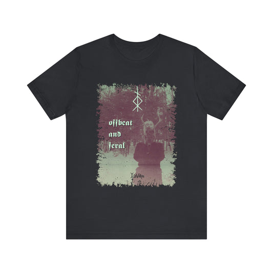 Offbeat and feral ᚾ THE OFFBEAT RUNARS CO. Unisex Jersey Short Sleeve Tee